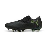 PUMA Future 8 Match Low Fg/Ag voetbalschoenen, uniseks, Puma Zwart sprankelend licht groen veld, 44 EU