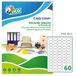 Tico PG4-3620 etiketten, glanzend, 100 FF, 36 x 20, wit