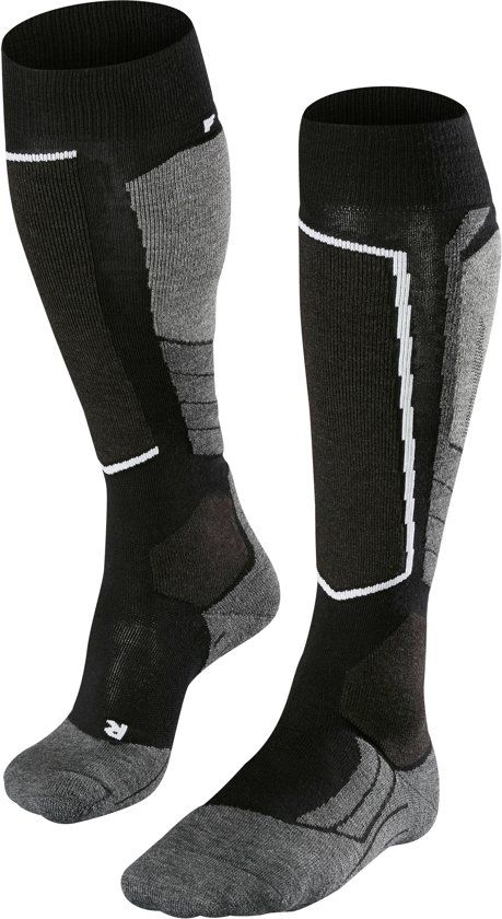 FALKE SK2 Wool Skisok Dames 16525 - 37-38 - Grijs