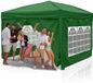 Merkloos Partytent 3x3m Easy-up Partytent groen