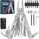 Merkloos Multifunctionele Roestvrijstalen Multitool met Verbeterde Schaar
