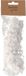 Inge-glas Inge Christmas Goods Spiraal kerstslinger - wit - folie - 750 cm - sterren