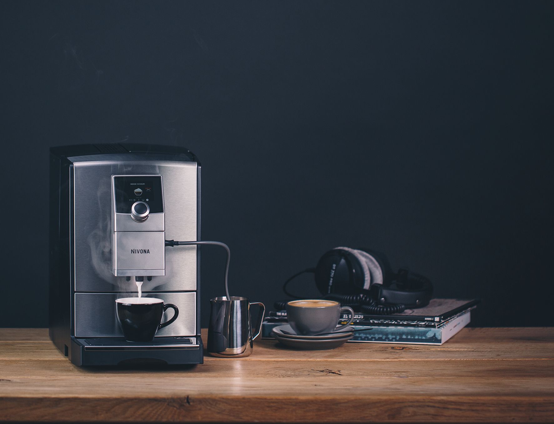 Nivona NICR 799 Volautomatische Combi Koffiemachine - Zwart/RVS