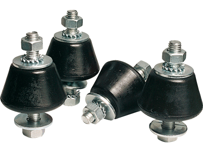 Qlima trilling dempers (set van 4) - 8713508732138