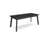 INNOVATION HOME FURNISH S.L. Table à manger effet bois noir 194x90x75cm