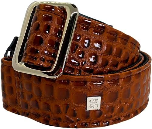 GET'M GET'M Aussie Gator Caramel Gitaarband