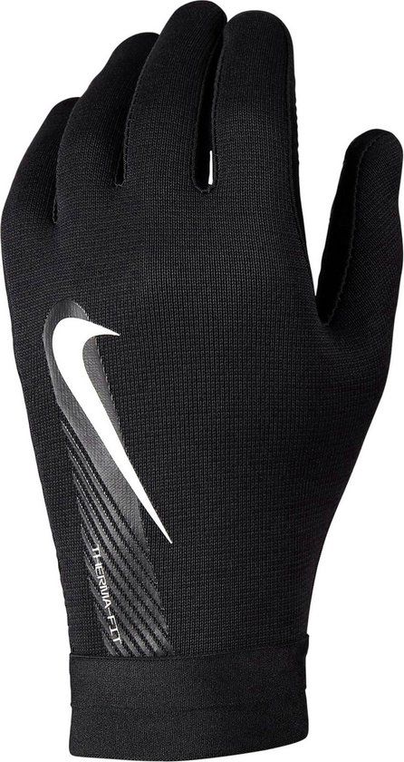 Nike Therma-Fit Academy Functionele Handschoenen - Zwart / Wit | Maat: S