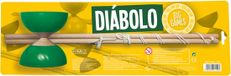 Cayro Diabolo - Klassiek Jongleerspeelgoed met Houten Stokken en Stevig Touw - Bol van 10 cm Diameter - Traint Balans en Coördinatie - 1 Speler - Vanaf 5 Jaar - Cayro Collection