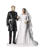 Royal Doulton Royal Wedding Prince Harry & Ms Meghan Markle, Bone China, Multi, 26.5 cm