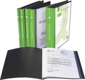 Q-CONNECT showalbum A4 60 tassen zwart