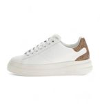 GUESS Lace-Up Sneakers with Rubber Sole Wo - White