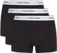 Calvin Klein Heren Onderbroeken 3-Pack Icon Stretch Boxers Zwart Maat XXL