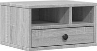 vidaXL Printerkastje 40x32x22,5 cm bewerkt hout grijs sonoma eiken