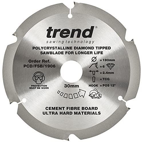 Trend Vezelplaatzaagblad PCD - 190mm