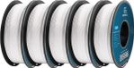 PLA Filament voor 3D-printers - Diameter 1,75 mm - Tolerantie ±0,03 mm - Lengte 343 meter - Standaard PLA - Blanc perle