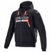 Alpinestars Chrome Ignition Hoodie Schwarz/Grau/Rot 3XL