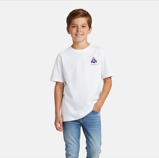Cars Jeans T-shirt Nazuro jr. Jongens 164 Wit