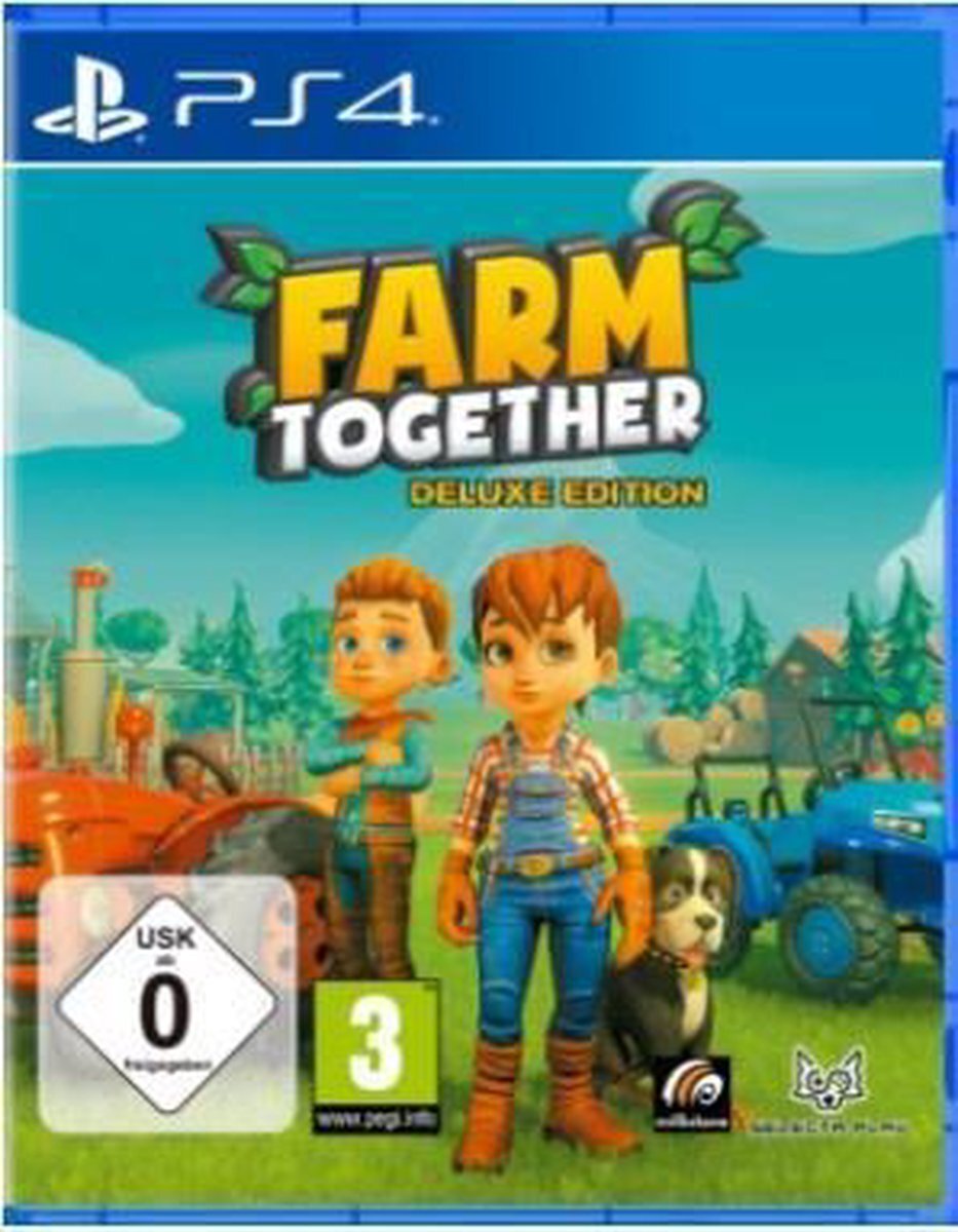 Milkstone Studios Farm Together Deluxe Edition PlayStation 4
