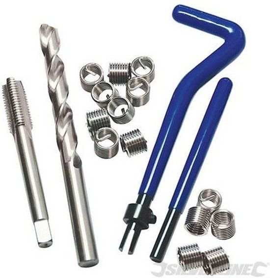 Toolstream Silverline Schroefdraad reparatieset