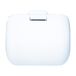 MSV 140737 muur toiletpapierhouder Basic in wit, kunststof, 30 x 20 x 110 cm