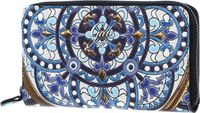 Gabs Leren Portemonnee GMONEY17 Trip Pelle + Bull Wallet Mandala Veelkleurig