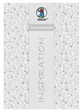 URSUS 77704601F Transparant papier bruiloft, 5 vellen papier 115 g/m² DIN A4, eenzijdig bedrukt en met folie veredeld in zilver, kleurrijk
