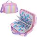 Icecat Sac de rangement de cartes avec 4 compartiments