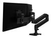 Ergotron LX Pro Series 45-684-292 flat panel bureau steun 68,6 cm (27") Zwart