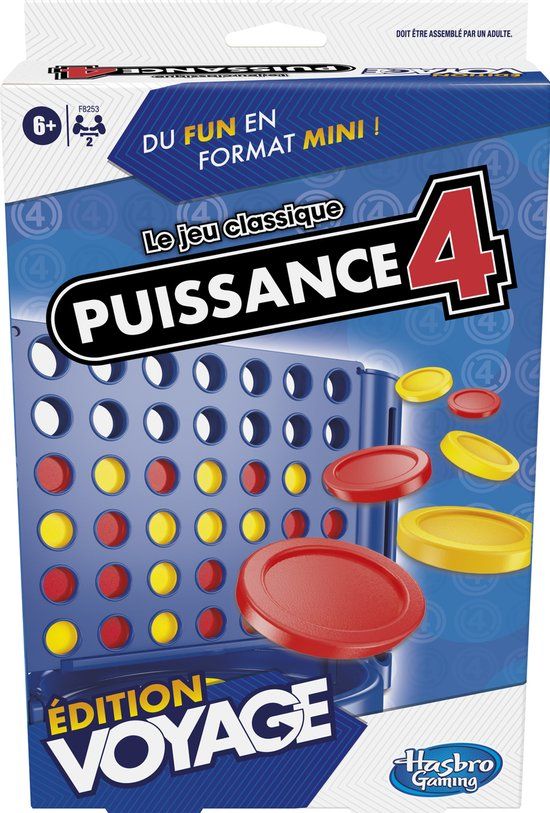 Hasbro Gaming Connect 4 Grab & Go Bordspel Familie
