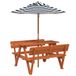 VidaXL Tuintafel Blauw 120 cm