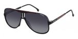 Carrera CARRERA 1059/S Piloot Zonnebril Mannen Kunststof, Synthetisch rubber Rood Grijs