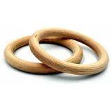 Anneaux de gymnastique en bois Fit & Rack D28mm