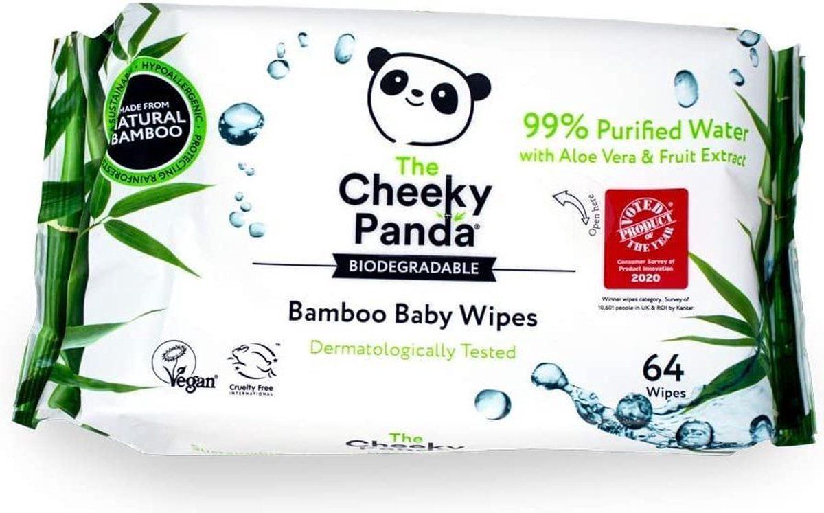 The Cheeky Panda Baby Doekjes