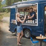 VEVOR Fenêtre de food truck 152x91,5 cm
