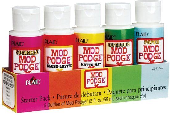 Mod Podge Plaid Mod Podge Starters Kits 5x59ml 5x2 oz