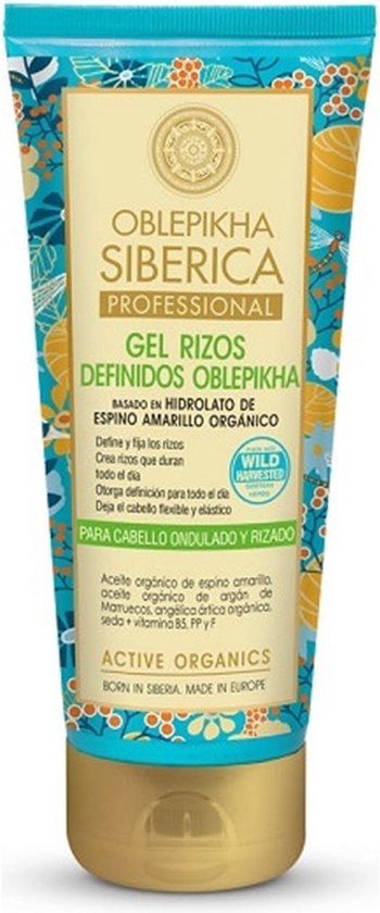 OBLEPIKHA Natura Siberica Oblepikha Champu Rizos Definidos Cabello Ondulado Y Rizado 200ml