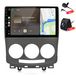 Awesafe Mazda Autoradio met camera en microfoon, 4+64GB, geschikt voor Mazda 5 CR19 (2005-2010), met Carplay, Android Auto, autoradio met multimedia, Android GPS-navigatie, Wi-Fi, Bluetooth, DAB+RDS, stuurwielbediening, 9 inch scherm