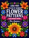 Large Print Color By Number Flower Patterns