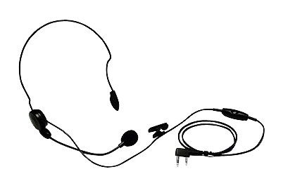 Kenwood Communications Kenwood KHS-22 Headset - Zwart