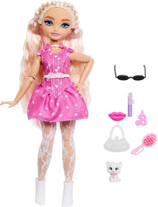 Barbie Dream Besties Barbie Malibu pop en accessoires