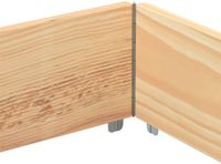 vidaXL Jardinière 80x60 cm pin massif