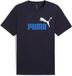 Puma Ess 2 Color No 1 T-shirt Blauw L Man