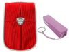 Fotocamera Southbull Traveller cameratas rood kit met 2200mAh powerbank voor SONY CyberShot DSC W830 WX350 WX220 / Canon IXUS 285 275 HS 180 175 / Panasonic Lumix DMC SZ10 / NIKON