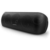 Anker Soundcore Motion+ Bluetooth-luidspreker met hi-res 30 W audio, BassUp-technologie, draadloze hifi-luidspreker met bijbehorende app, flexibele EQ, 12 uur accuduur, IPX7 waterbeschermingsklasse, zwart