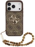 Guess Back cover voor Apple iPhone 17 Pro Bruin