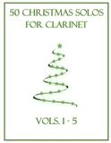 50 Libri GmbH 50 Christmas Solos for Clarinet Paperback