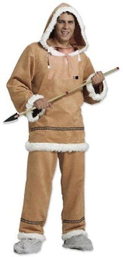 Widmann Eskimo Kostuum Visser Eskimo Heer Man Large Carnaval verkleedkleding