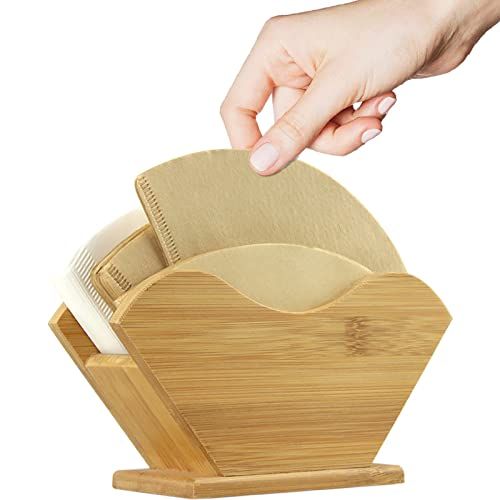 Unibene Bamboe Koffiefilterhouder