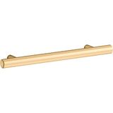 Kohler K-25498-2MB Puristische trekgreep, lade trekken, levendig geborsteld modern messing
