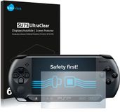 Savvies Screenprotector voor Sony PSP 2000 - Folie Beschermfolie transparant 6 Stuks